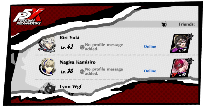 P5X Friend Request