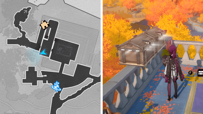 HSR - Aedes Elysiae Chest Location 13-14