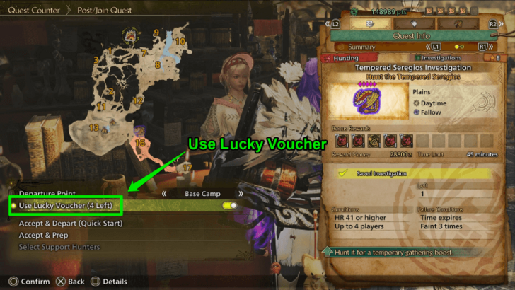 MHWilds Lucky Voucher