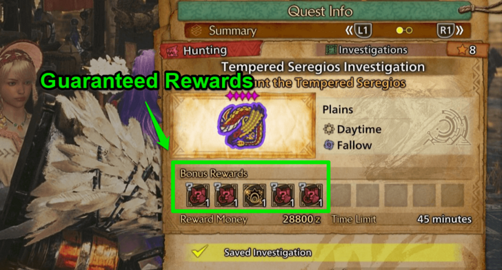 MH-Wilds Guaranteed Rewards Dissenter