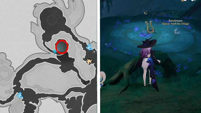 Honkai Star Rail - Chirping Secret - Melodic Chimes of The Ancients Puzzle Location