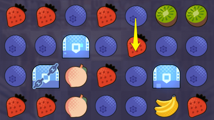 Curse of the Fiendbird - Eliminate Blueberries to Trigger Bird Skill