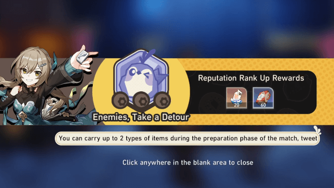 Curse of the Fiendbird - Reputation Rank Up Rewards