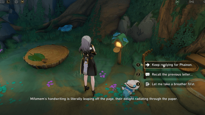 Honkai Star Rail - Write Letters in The Mailbox