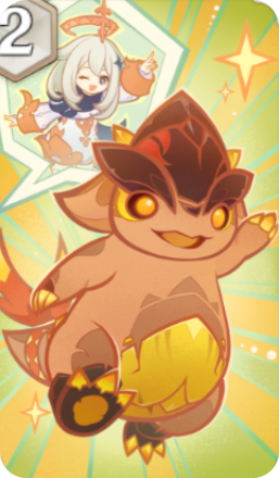Genshin - Rawr! Rawr! Card