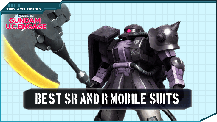 Best SR and R Mobile Suits
