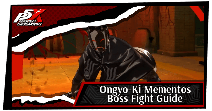 P5 Phantom X Ongyo-Ki Mementos Boss Fight