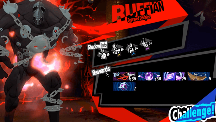 P5 Phantom X Ongyo-Ki Mementos Level and Rewards