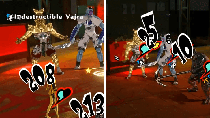 P5 Phantom X - Indestructible Vajra Taking Effect