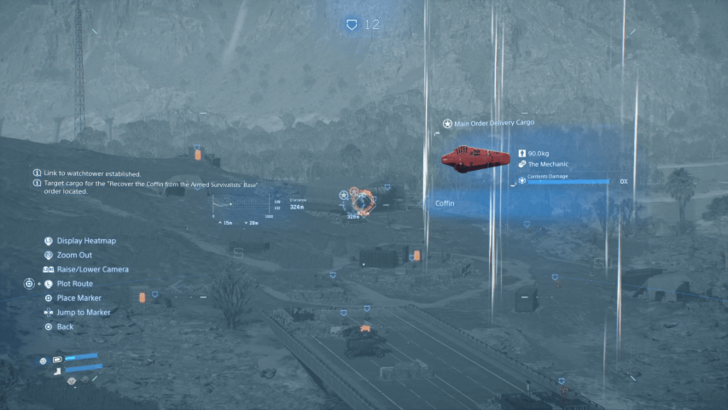 Death Stranding 2 Enemy Base Scanner