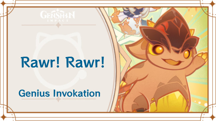 Genshin Impact - Rawr! Rawr! Card Guide