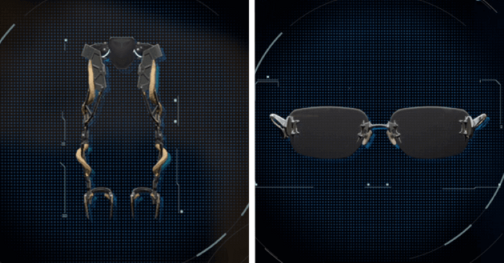 Death Stranding 2 Bokka Skeleton and Sunglasses