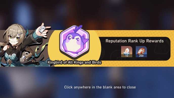 I Say It Means Shirtballs - Reputation Rank Up Rewards