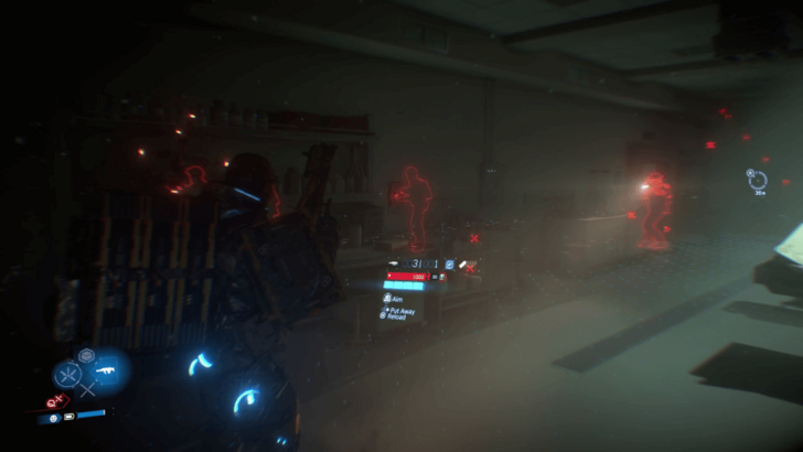 Death Stranding 2 Hallway Fight