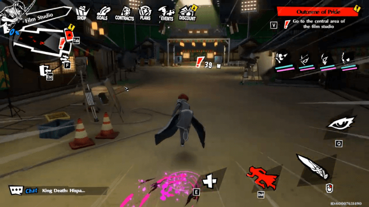 Head back to the studio and go through a fight