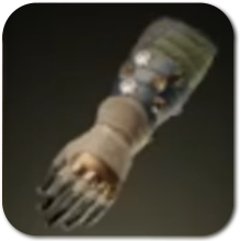 Mercenary Light Armor Set Variant GlovesPiece