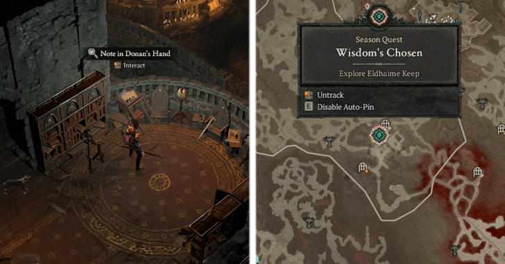 Explore Eldhaime Keep