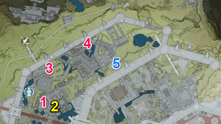 Banners Never Fall Zone 1 Banners Flat Map