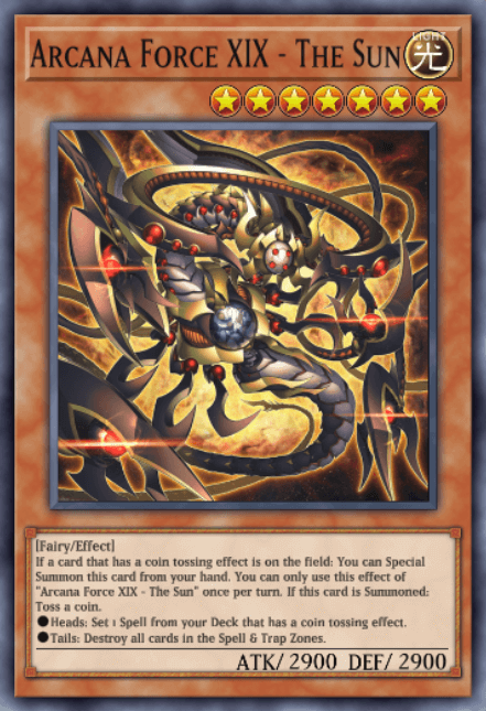 Arcana Force XIX - The Sun