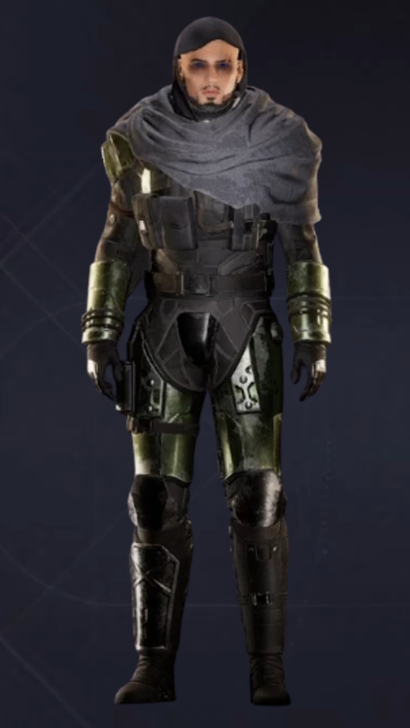 Atreides Deserter Light Armor Set Variant. height:115