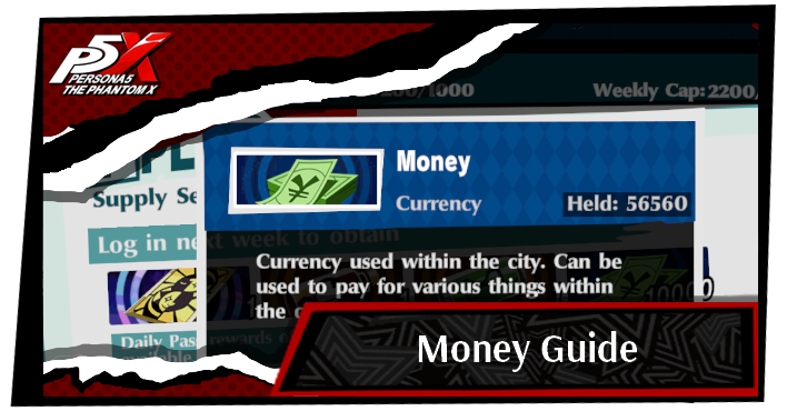 Persona 5 X Money Guide
