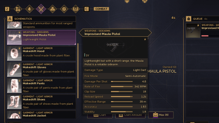 Crafting Improvised Maula Pistol