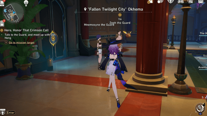 Honkai Star Rail - Hero, Honor That Crimson Call - Meet Up With Dan Heng