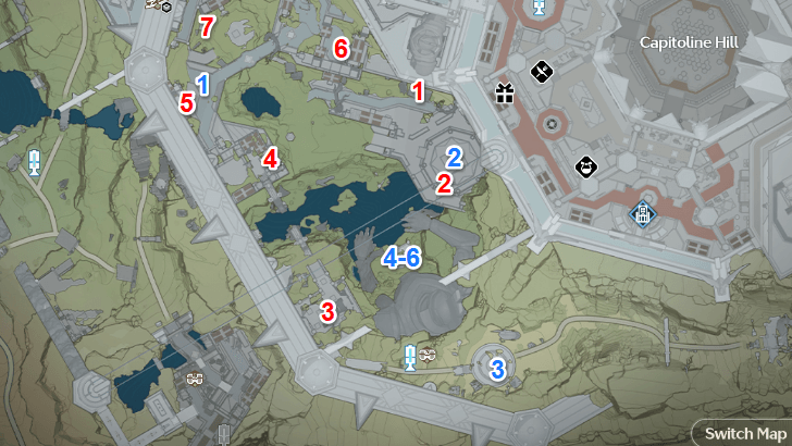Zone 5 Trophy Chest Locations