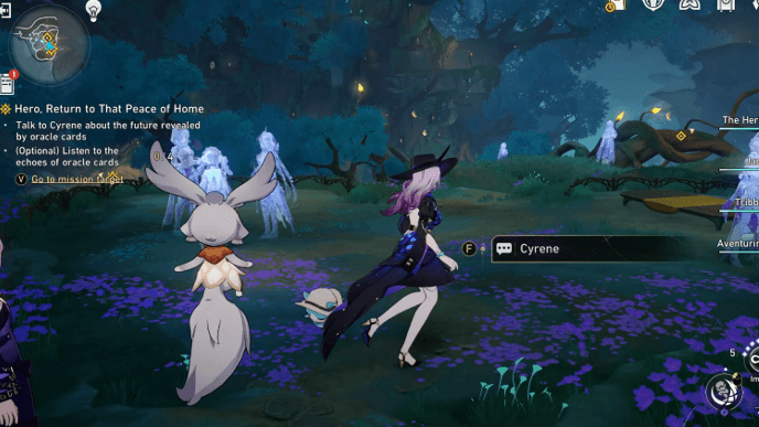 Honkai Star Rail - Hero, Return to That Peace of Home - Talk to Cyrene About The Future
