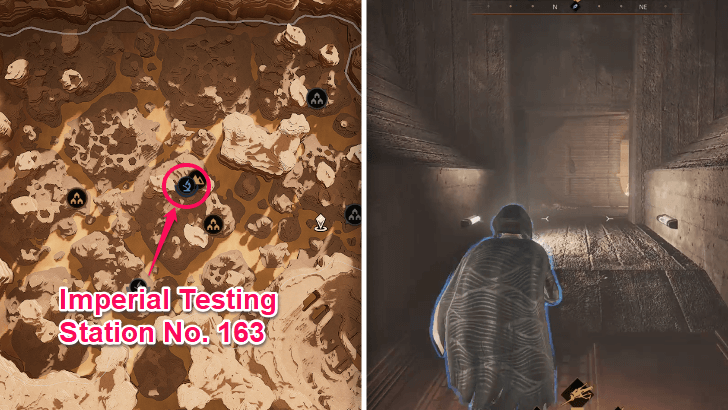 Testing Station No. 163 Location