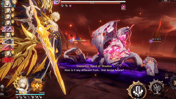 Honkai Star Rail - Hero, Ignite That Primal Sun - Fight Castorice