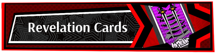 Persona 5 X - Revelation Cards