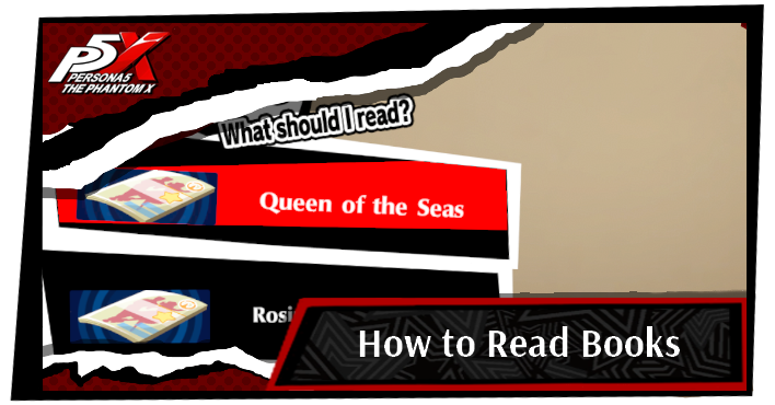 Persona 5 X How to Read Books