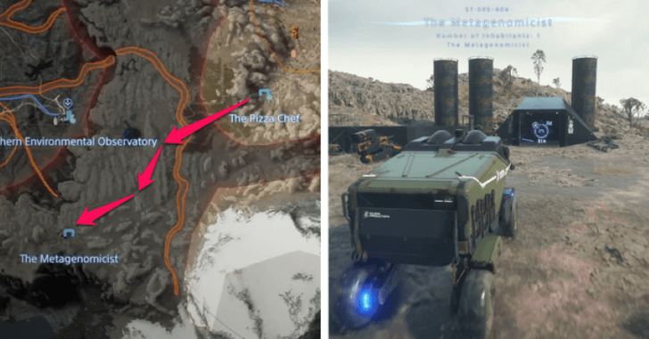 Death Stranding 2 The Metagenomicist Location