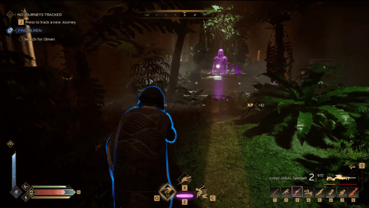 Testing Station No. 163 Purple Projection