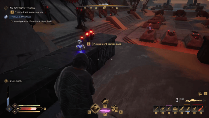 Crysknife Bounty Blue Identification Band