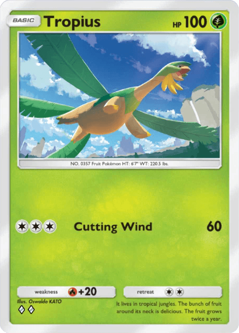 Pokemon TCG Pocket - A3b 001 Tropius