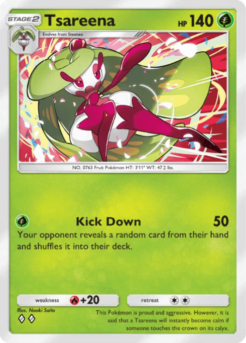 Pokemon TCG Pocket - A3b 005 Tsareena
