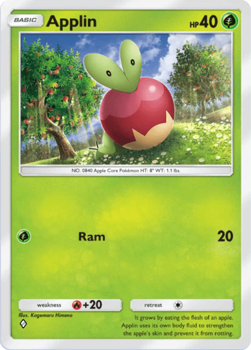 Pokemon TCG Pocket - A3b 006 Applin