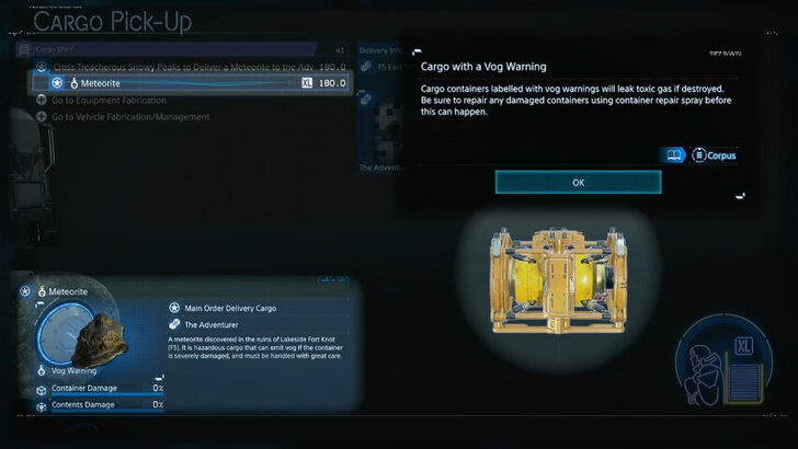 Death Stranding 2 Hazardous Meteorite