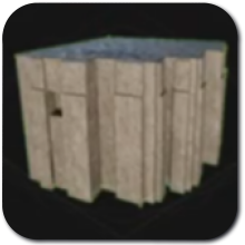 Atreides Stronghold Rounded Foundation