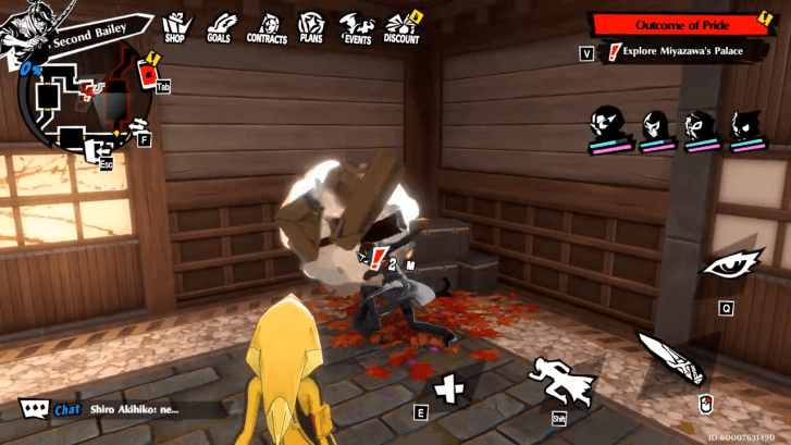 Break the boxes in the right corner of the room