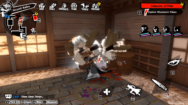 Defeat the two Shadows, then destroy the crates on the right corner of the room