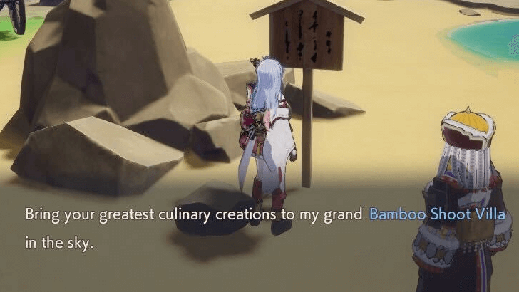 Read the Sign Outside of Summer Village