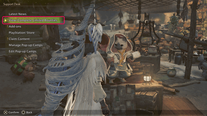 view/complete limited bounties