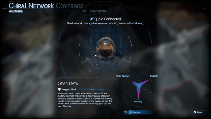 Death Stranding 2 Oxygen Mask