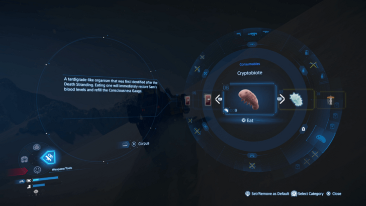 Death Stranding 2 Cryptobiote