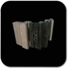 Atreides Stronghold Rounded Wall 2