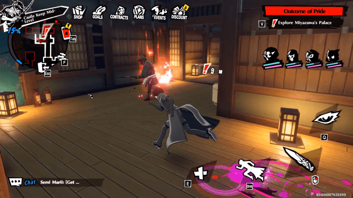 Beat the patrolling Shadow to avoid the Arrow Trap