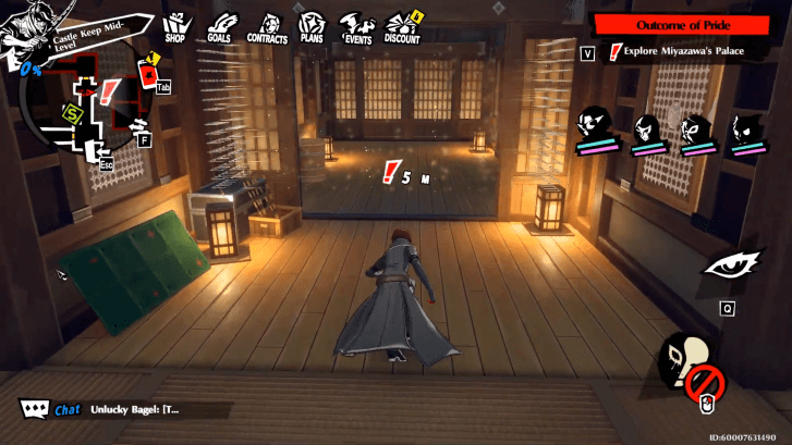 Unlock the next safe room then walk past the Arrow Trap